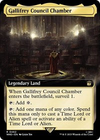 Gallifrey Council Chamber (Extended Art) [Doctor Who]