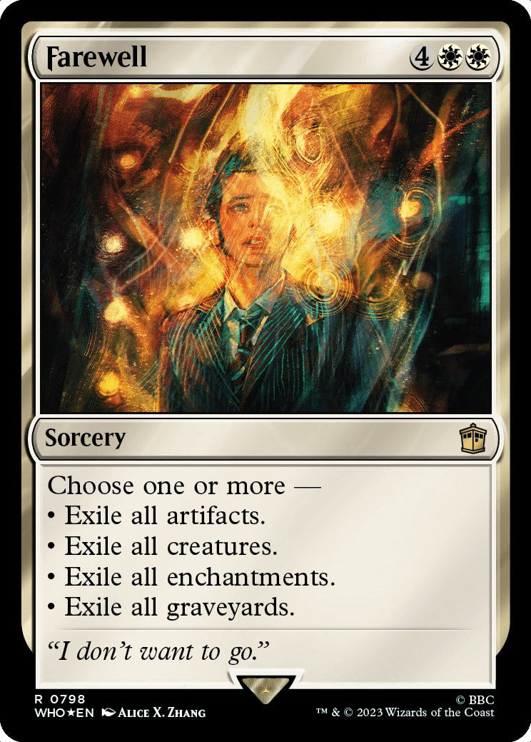 Farewell (Surge Foil) (798) [Universes Beyond: Doctor Who]