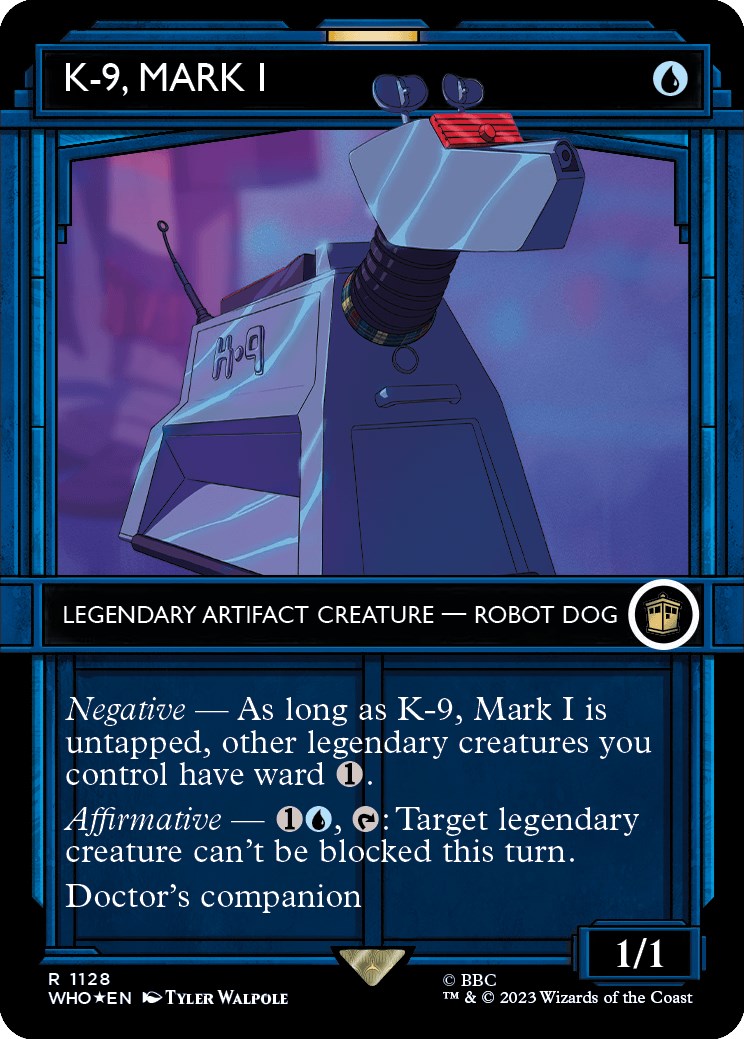 K-9, Mark I (Showcase) (Surge Foil) (1128) [Universes Beyond: Doctor Who]