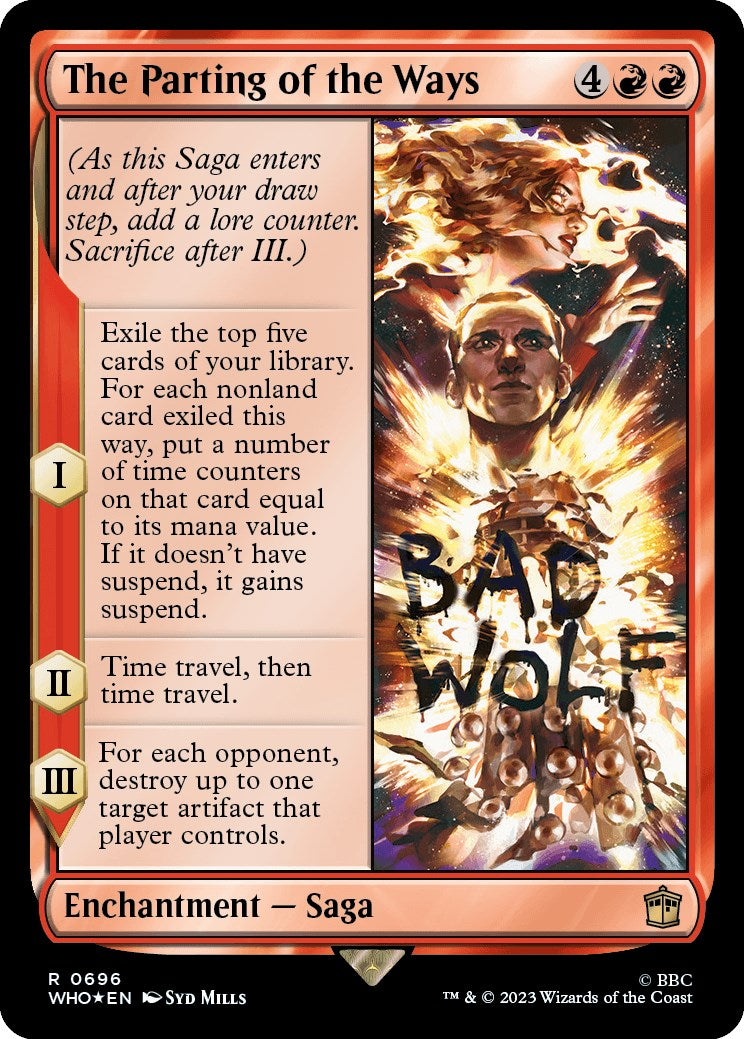 The Parting of the Ways (Surge Foil) (696) [Universes Beyond: Doctor Who]