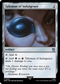 Talisman of Indulgence [Doctor Who]