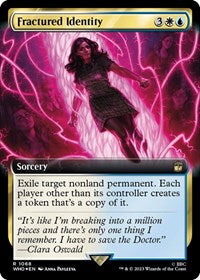 Fractured Identity (Extended Art) (Surge Foil) [Doctor Who]