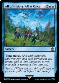 All of History, All at Once (Surge Foil) [Doctor Who]