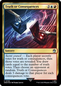 Truth or Consequences (Surge Foil) [Doctor Who]