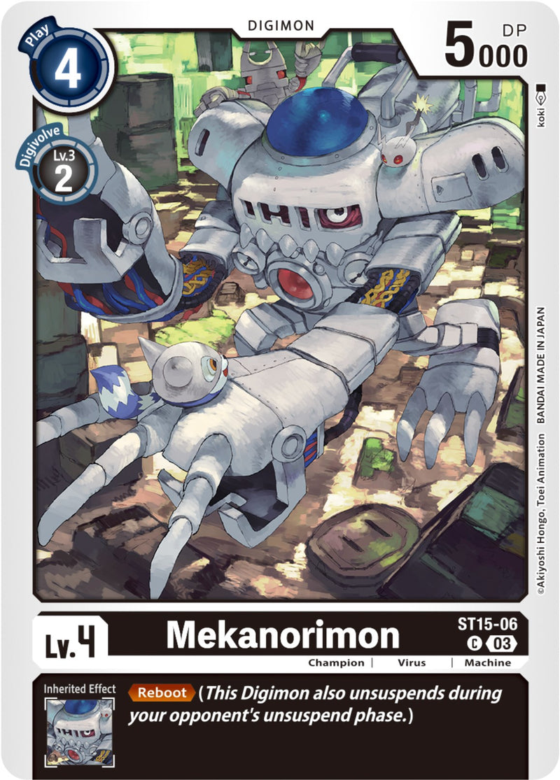 Mekanorimon (ST15-06 C) [Starter Deck 15: Dragon of Courage]
