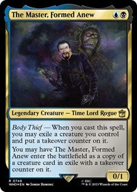 The Master, Formed Anew (Surge Foil) [Doctor Who]