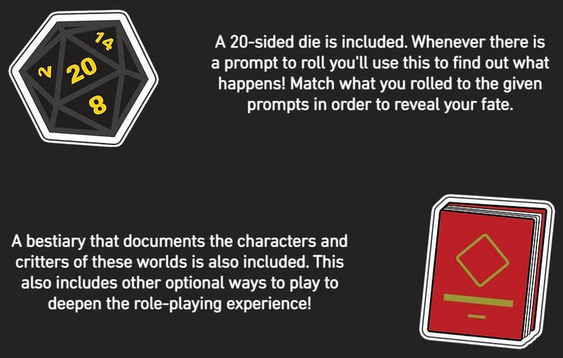 Danger The Game: Mythical Mayhem - Fantasy Themed Intro To RolePlaying Party Card Game