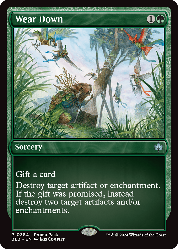 Wear Down (384) [Promo Pack: Bloomburrow]