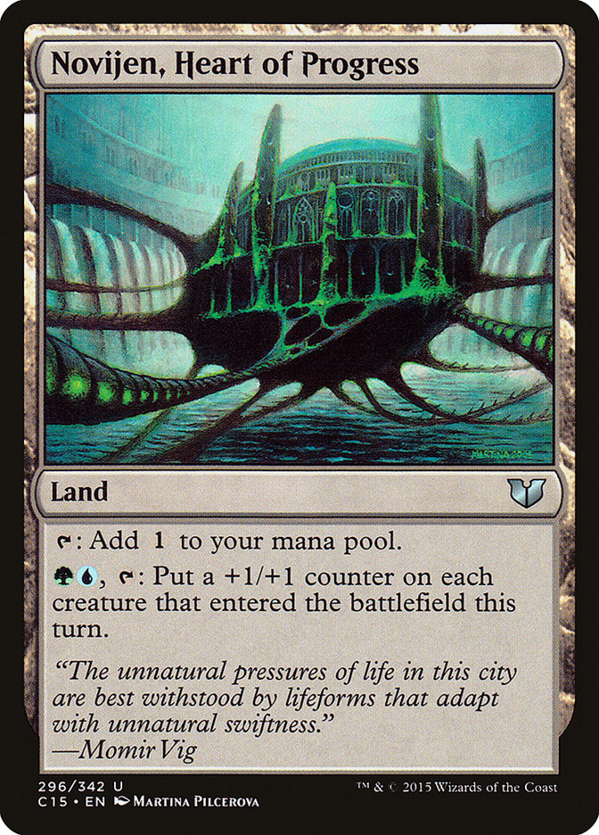 Novijen, Heart of Progress (296) [Commander 2015]