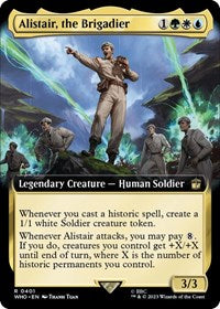 Alistair, the Brigadier (Extended Art) [Doctor Who]