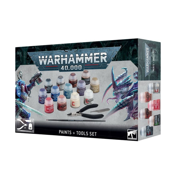 Warhammer 40,000: Paints + Tools Set (2023)