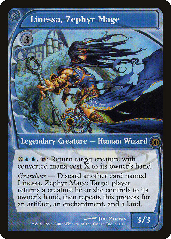 Linessa, Zephyr Mage (51) [Future Sight]
