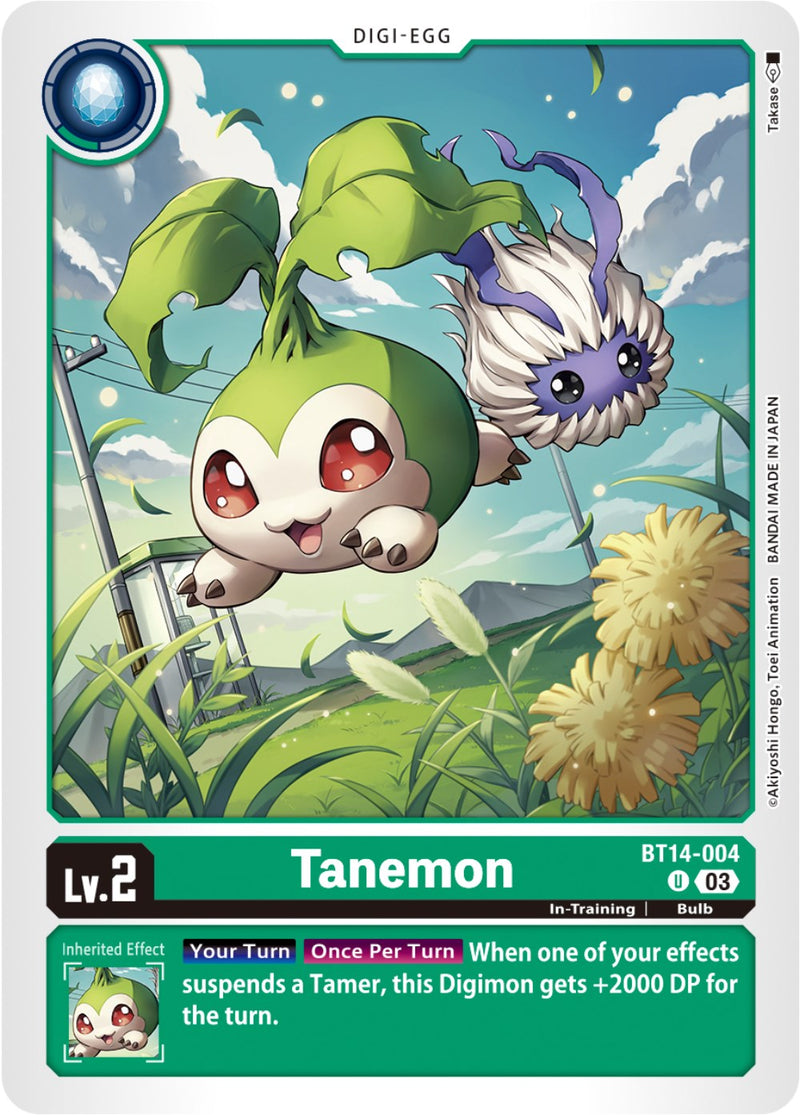 Tanemon (BT14-004 U) [Blast Ace]