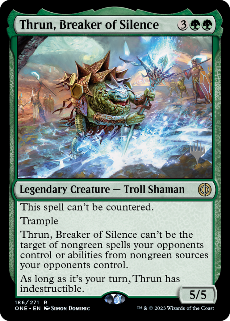 Thrun, Breaker of Silence (186) [Promo Pack: Phyrexia: All Will Be One]