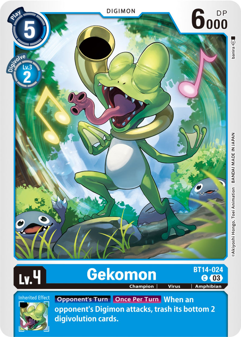 Gekomon (BT14-024 C) [Blast Ace]