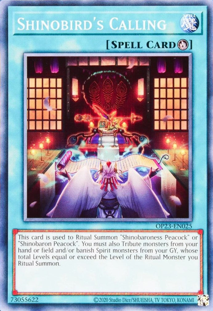 Shinobird's Calling (OP23-EN025) [OTS Tournament Pack 23]