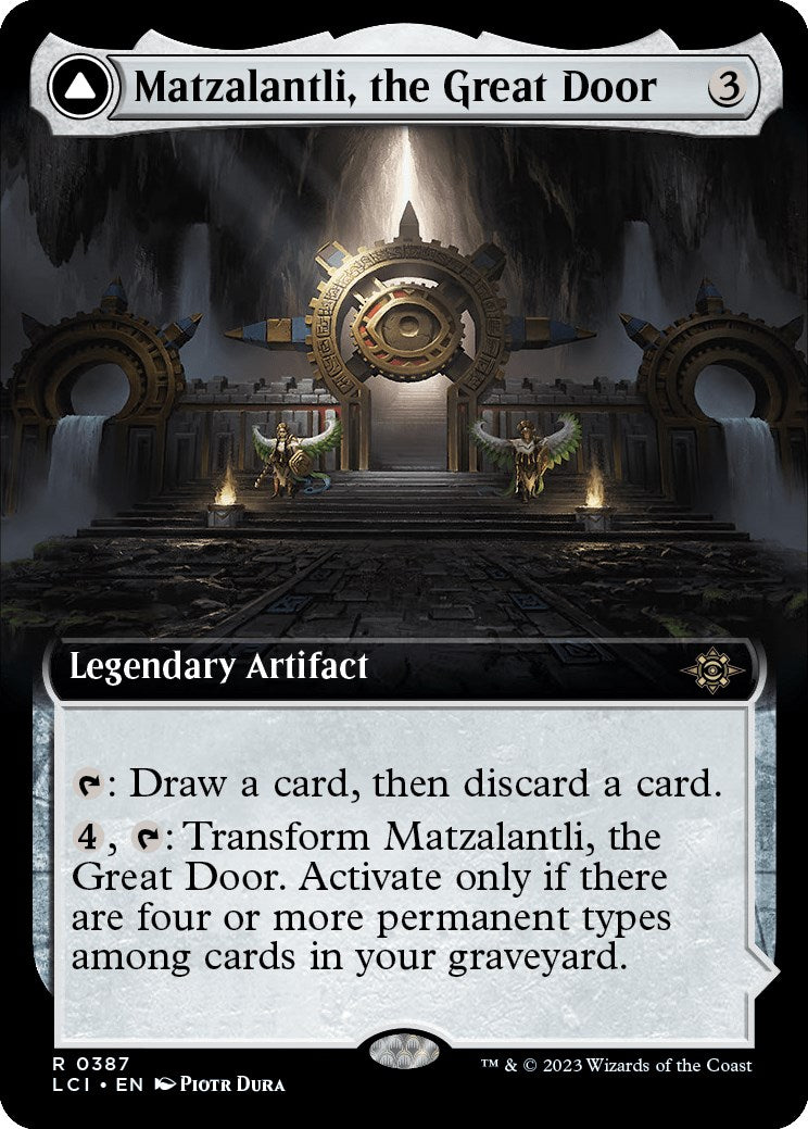 Matzalantli, the Great Door (Extended Art) (387) [The Lost Caverns of Ixalan]