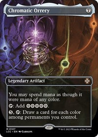 Chromatic Orrery (Borderless) [The Lost Caverns of Ixalan Commander]