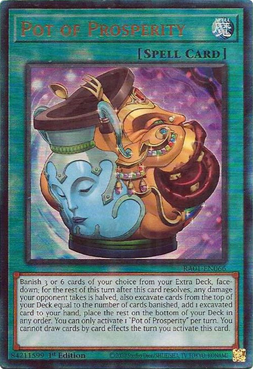 Pot of Prosperity (PUR) (RA01-EN066) [25th Anniversary Rarity Collection]