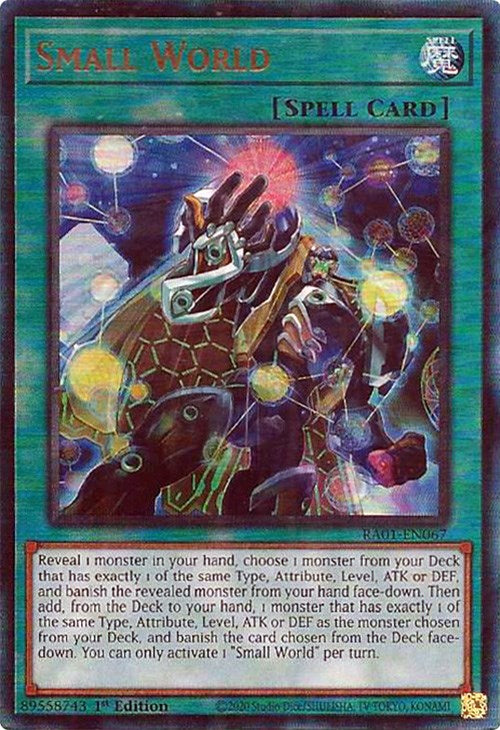 Small World (PUR) (RA01-EN067) [25th Anniversary Rarity Collection]