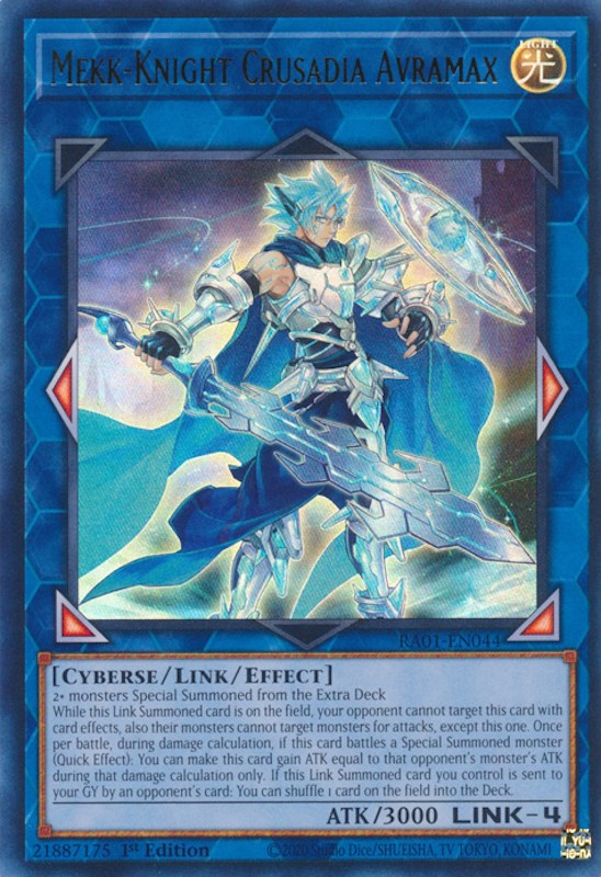 Mekk-Knight Crusadia Avramax (UR) (RA01-EN044) [25th Anniversary Rarity Collection]