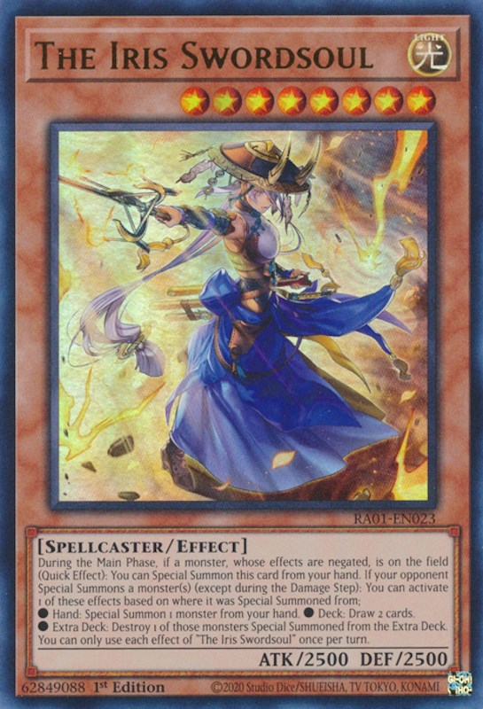 The Iris Swordsoul (UR) (RA01-EN023) [25th Anniversary Rarity Collection]