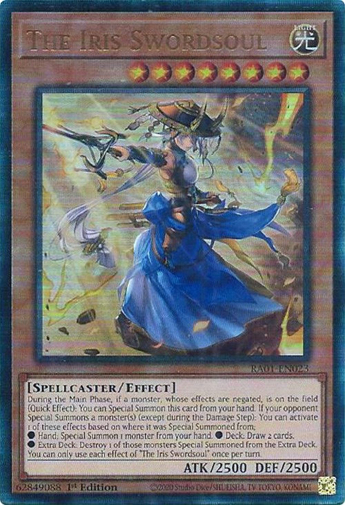The Iris Swordsoul (PUR) (RA01-EN023) [25th Anniversary Rarity Collection]