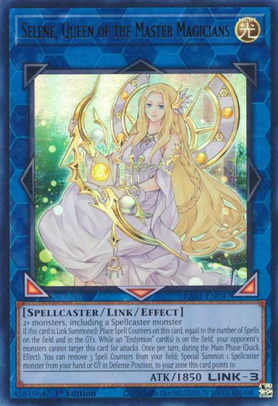 Selene, Queen of the Master Magicians (UR) (RA01-EN047) [25th Anniversary Rarity Collection]
