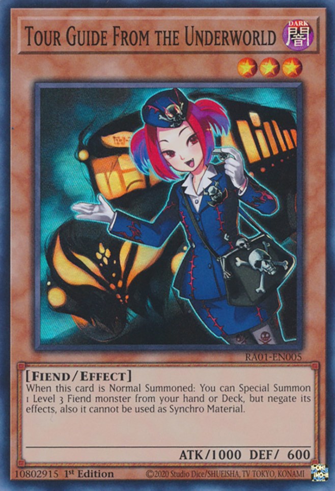 Tour Guide From the Underworld (RA01-EN005) [25th Anniversary Rarity Collection]