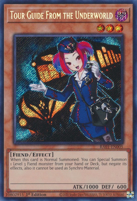 Tour Guide From the Underworld (Secret Rare) (RA01-EN005) [25th Anniversary Rarity Collection]