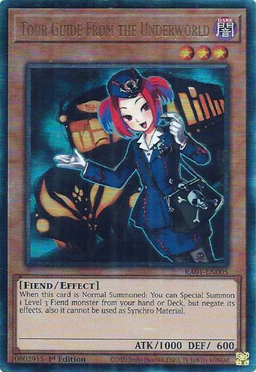 Tour Guide From the Underworld (PUR) (RA01-EN005) [25th Anniversary Rarity Collection]