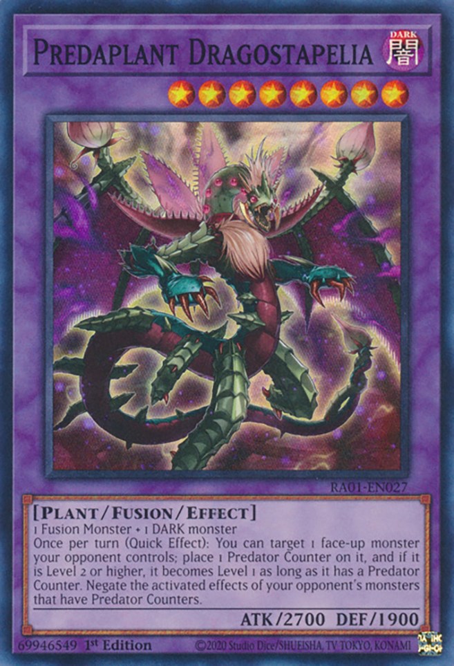 Predaplant Dragostapelia (RA01-EN027) [25th Anniversary Rarity Collection]