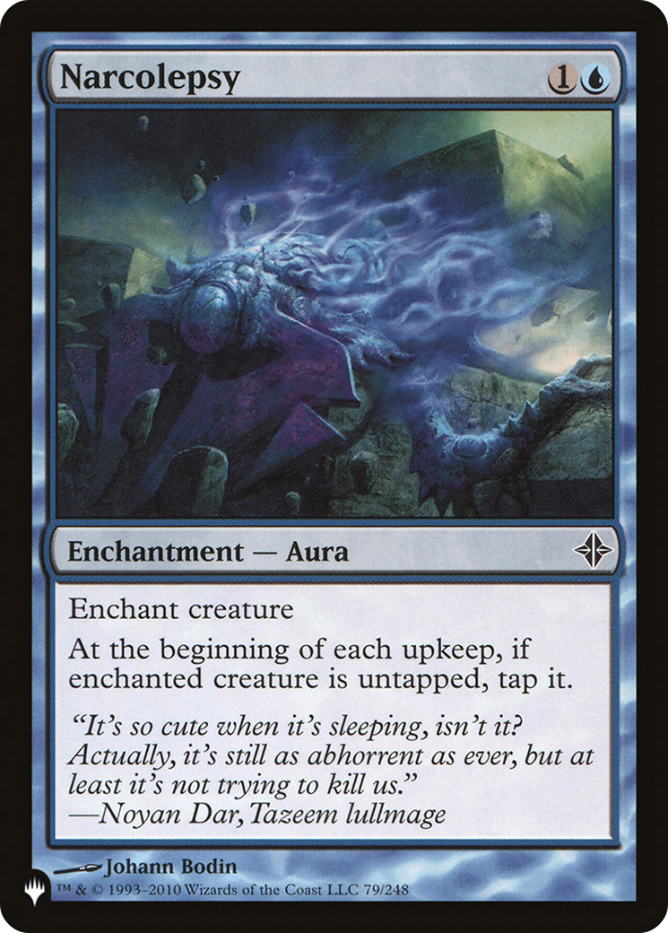 Narcolepsy (79/248) [The List Reprints]