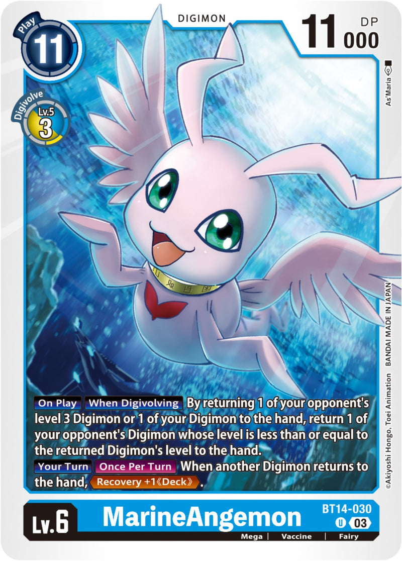 MarineAngemon (BT14-030 U) [Blast Ace]