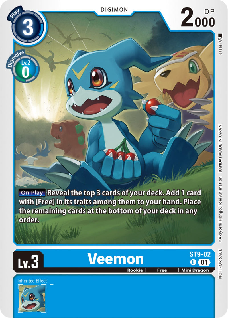 Veemon (ST9-02) (NYCC 2023 Demo Deck) (ST9-02 U) [Digimon Demo Deck Exclusive Cards]