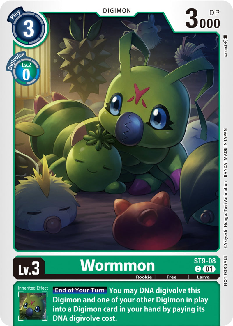 Wormmon (NYCC 2023 Demo Deck) (ST9-08 C) [Digimon Demo Deck Exclusive Cards]