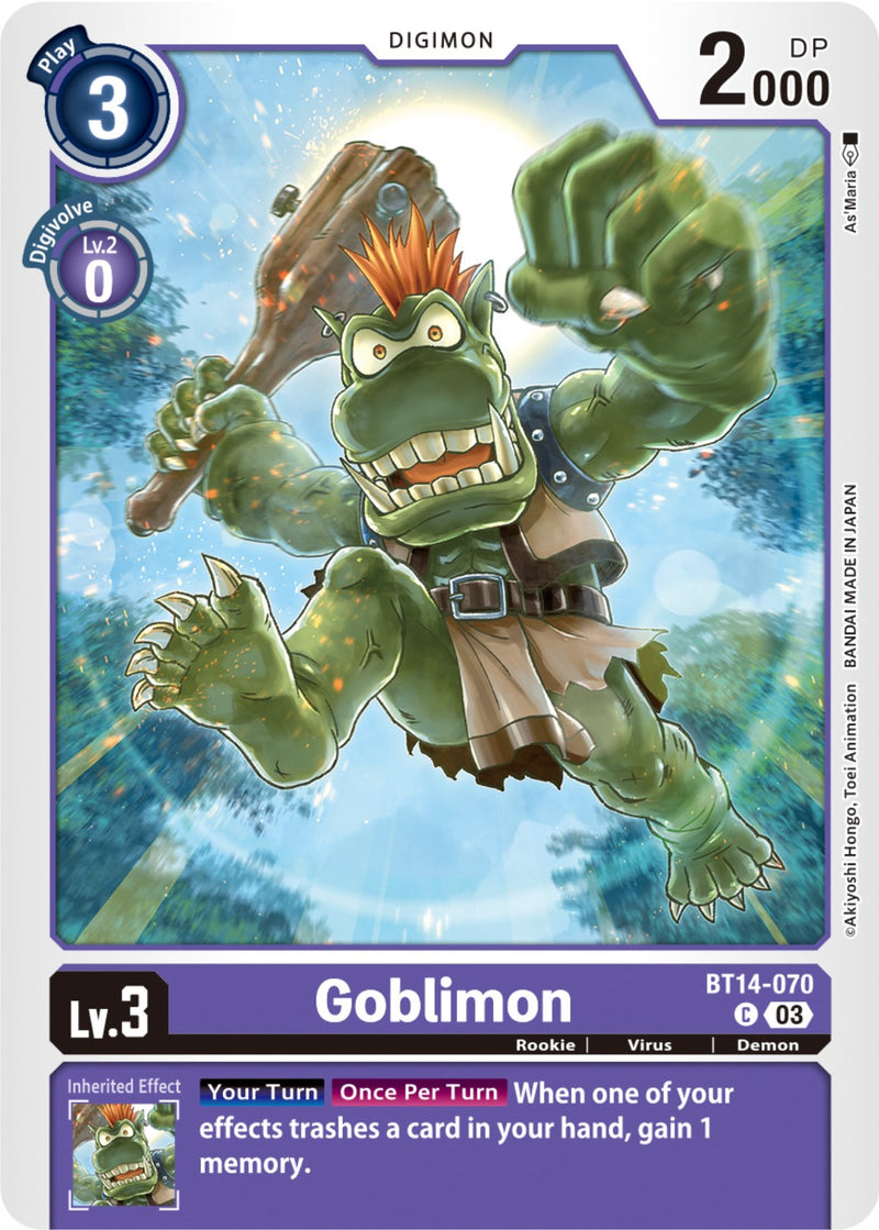 Goblimon (BT14-070 C) [Blast Ace]