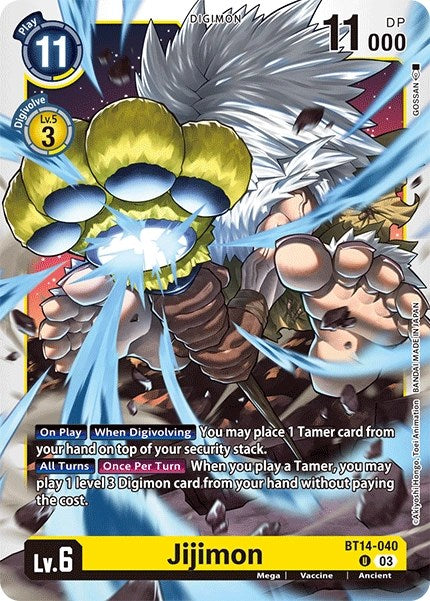 Jijimon (BT14-040 U) [Blast Ace]