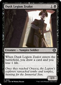 Dusk Legion Zealot [The Lost Caverns of Ixalan Commander]