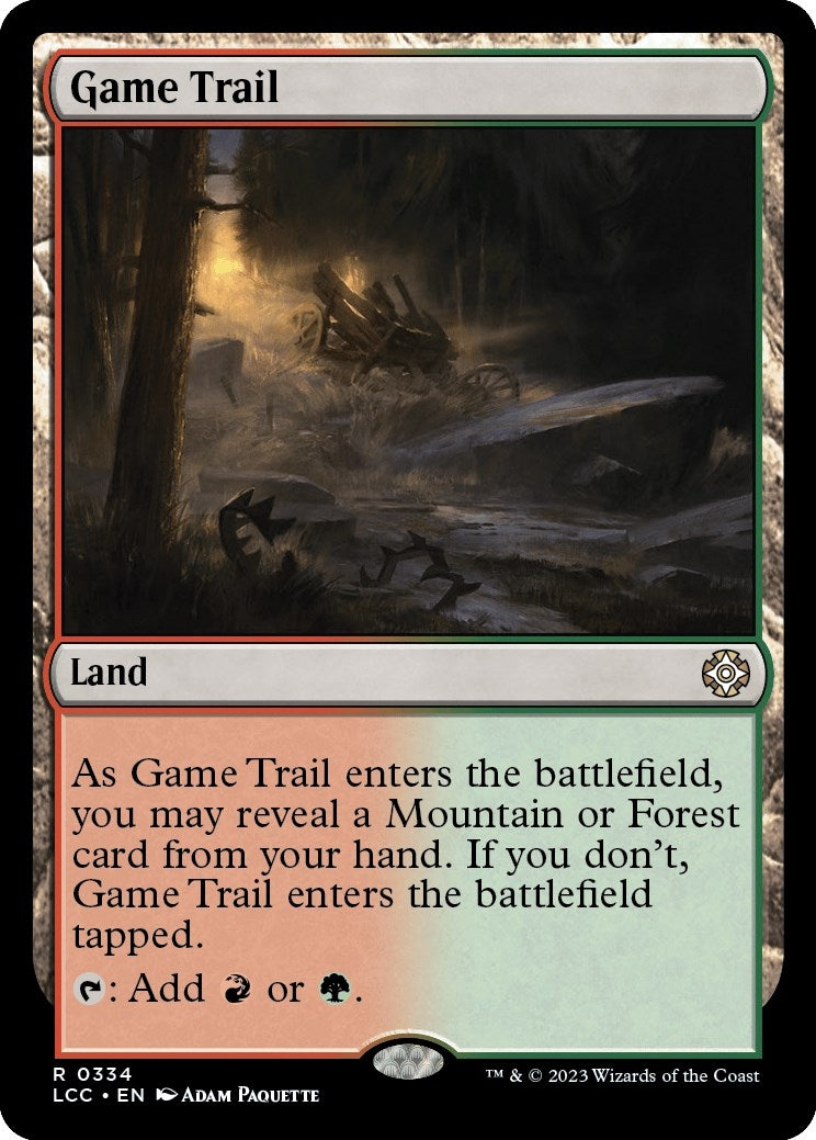 Game Trail (334) [Commander: The Lost Caverns of Ixalan]