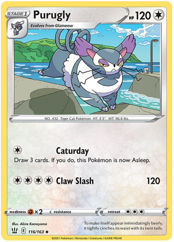 Purugly (116/163) [SWSH05: Battle Styles]