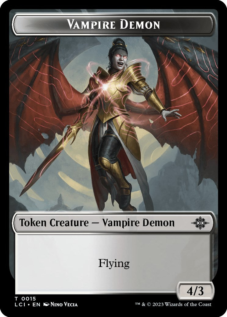 Vampire Token (4) [The Lost Caverns of Ixalan]