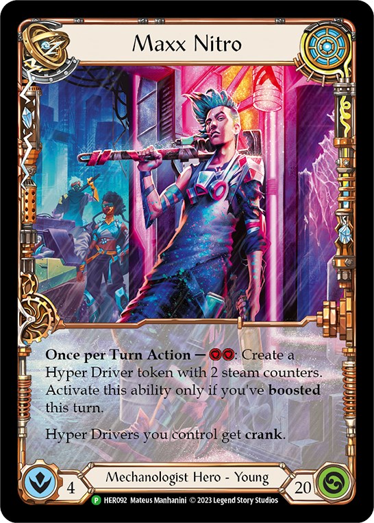 Maxx Nitro - HER092 (HER092) [Flesh and Blood: Promo Cards]