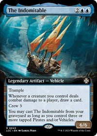 The Indomitable (Extended Art) [The Lost Caverns of Ixalan Commander]