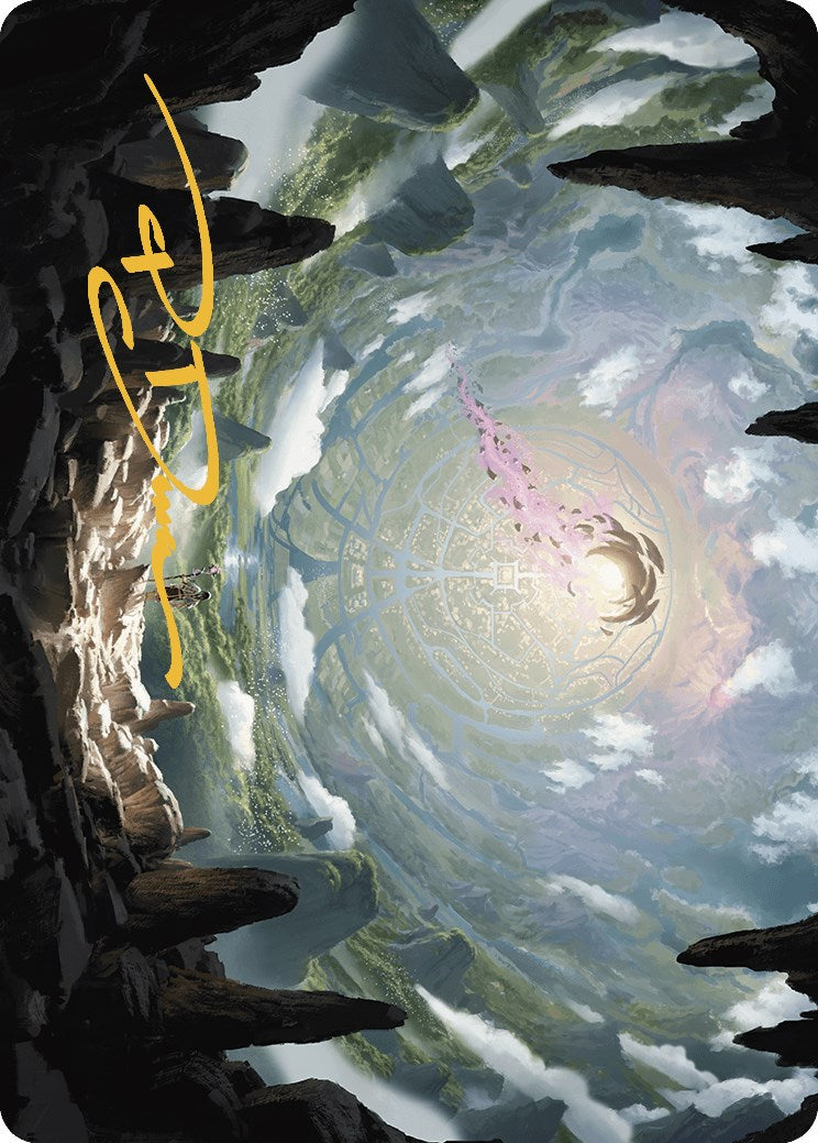The Core Art Card (Gold-Stamped Signature) (40) [Art Series: The Lost Caverns of Ixalan]