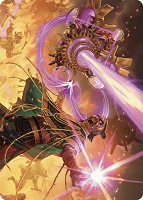 Cosmium Blast Art Card (1) [Art Series: The Lost Caverns of Ixalan]