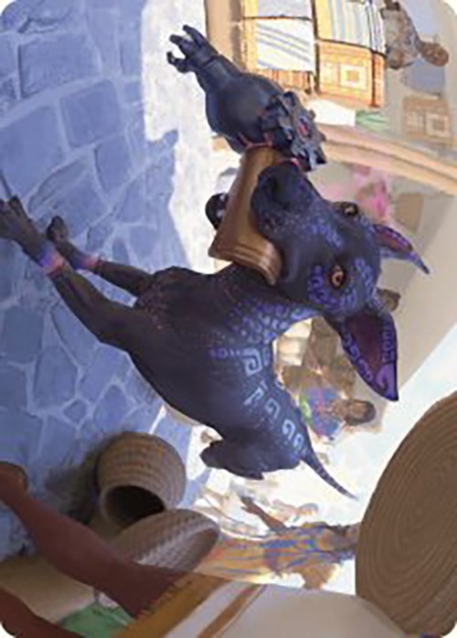 Mischievous Pup Art Card (3) [Art Series: The Lost Caverns of Ixalan]