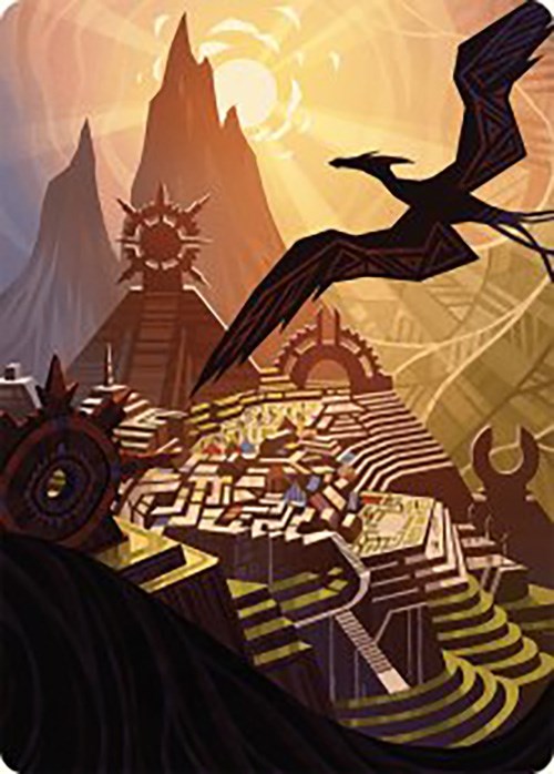 Plains Art Card (44) [Art Series: The Lost Caverns of Ixalan]