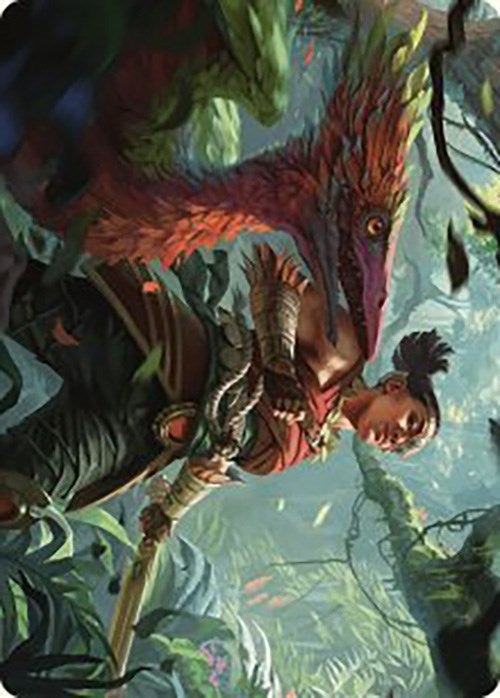 Wayta, Trainer Prodigy Art Card (71) [Art Series: The Lost Caverns of Ixalan]