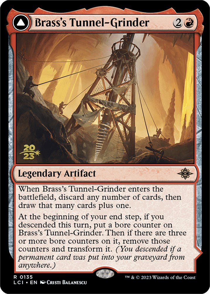 Brass's Tunnel-Grinder (135) [Prerelease Cards]